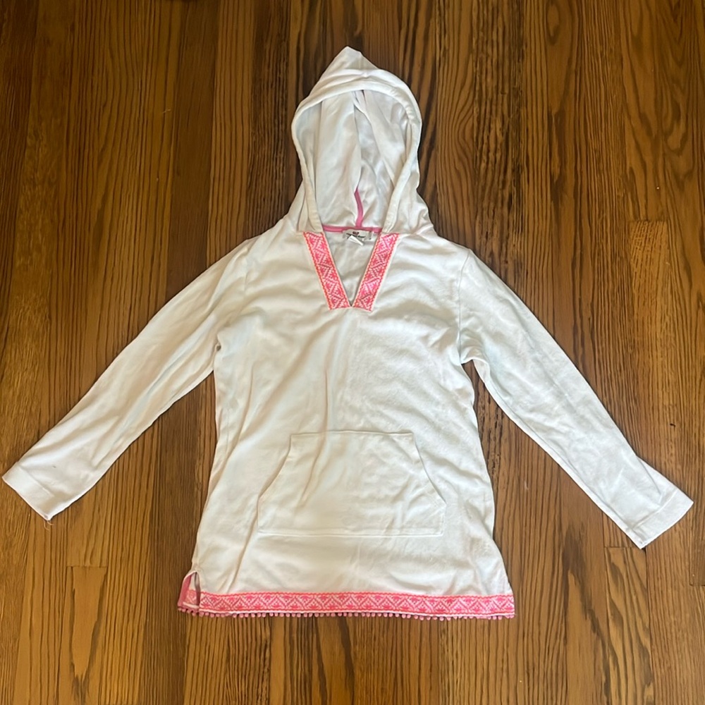 Vineyard Vines girls white coverup